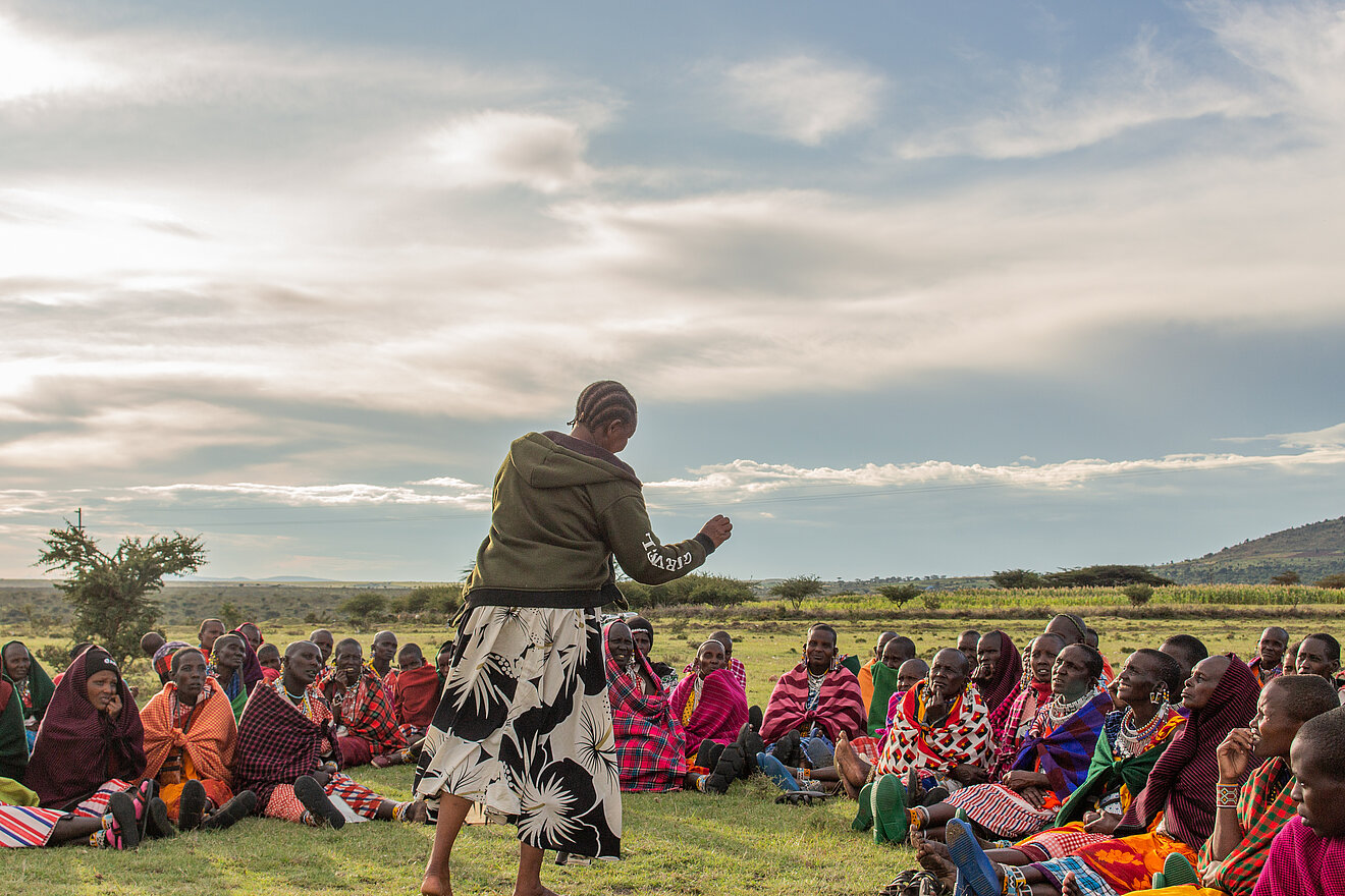 Das Pastoral Women's Council (PWC) stärkt Massai-Frauen dabei, ihre Rechte zu erlangen und ein eigenes Einkommen zu erschaffen.